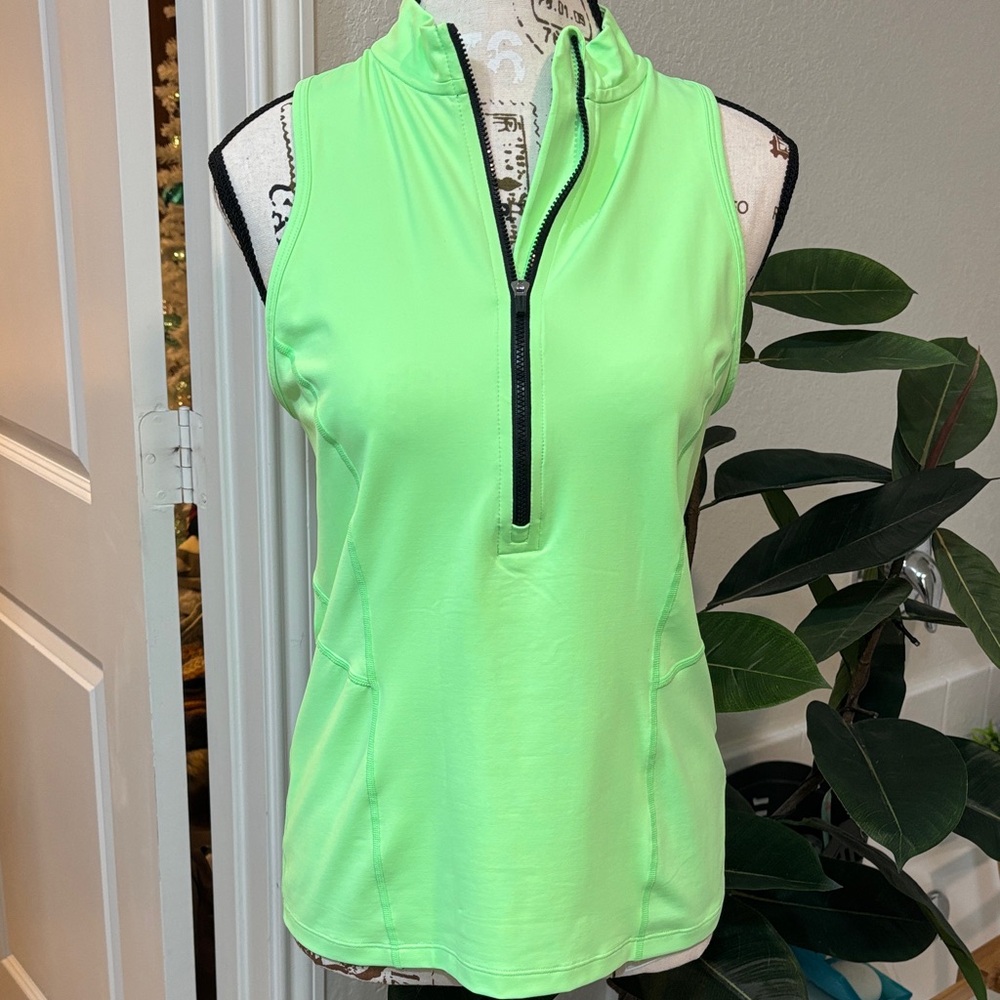 Calvin Klein Performance Neon Green Tank Top